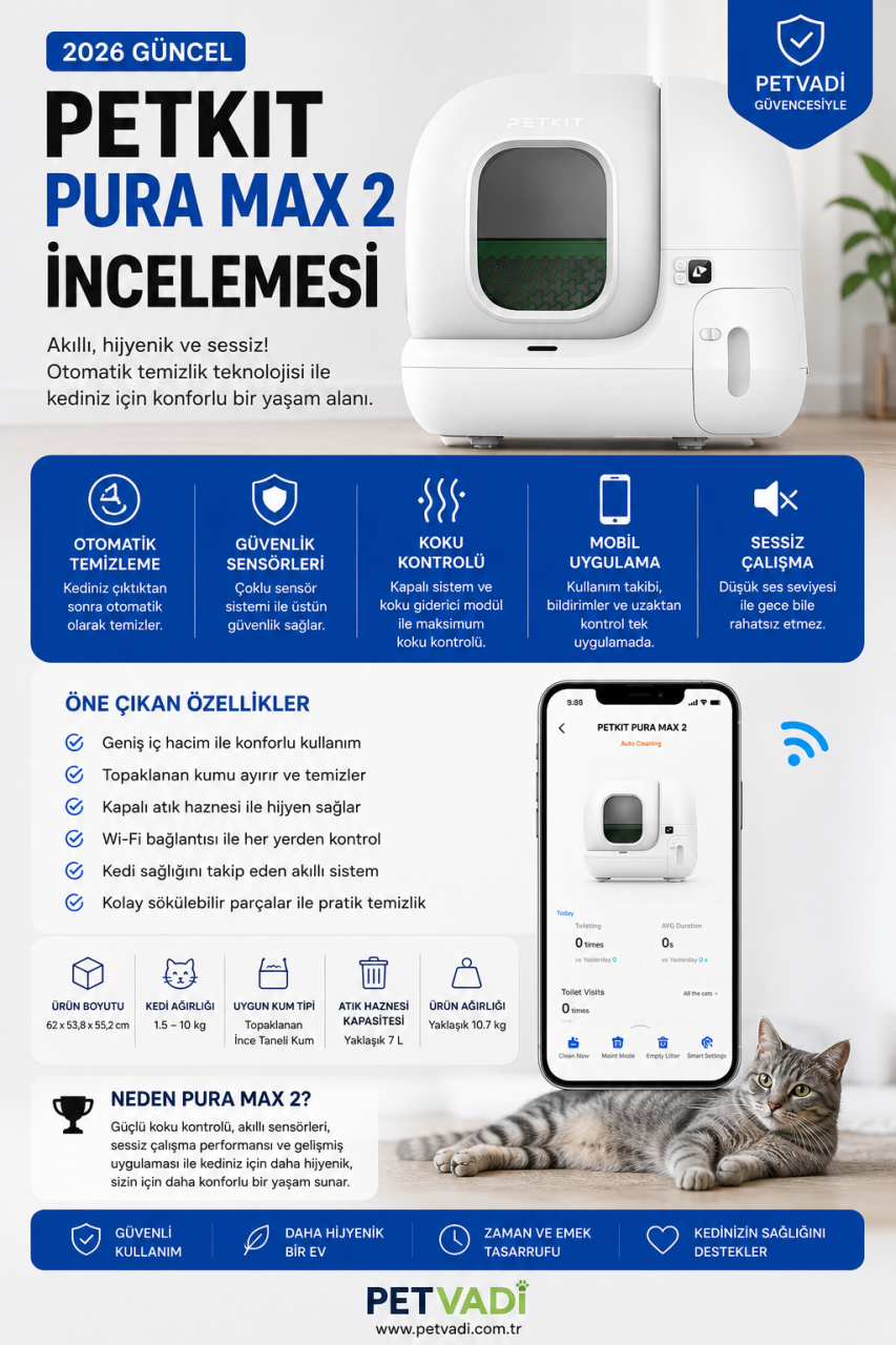 PETKIT Pura Max 2 İncelemesi (2026)