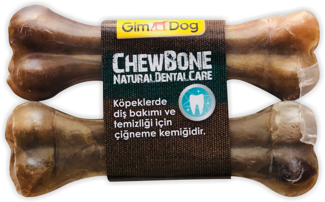 GimDog Mordimi Press Kemik 5,5'' - 14cm - 2li Naturel