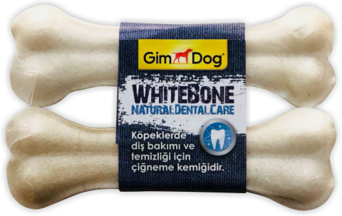 GimDog Mordimi Press Kemik 5.5'' 2li White