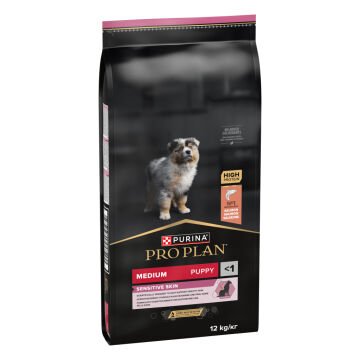 Pro Plan Puppy Sensitive Skin Medium Somonlu Köpek Maması 12 kg