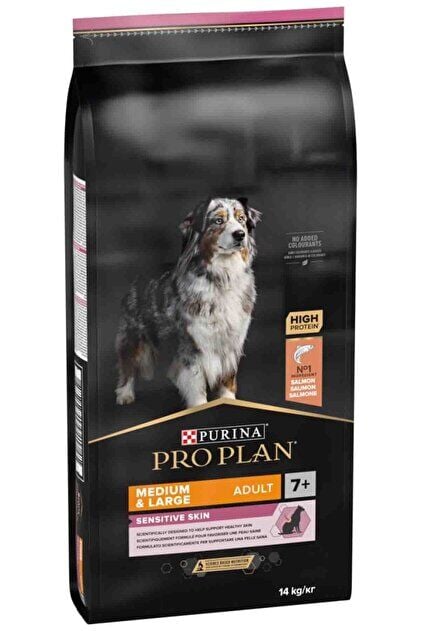Pro Plan Senior +7 Medium-Large Somonlu Yaşlı Köpek Maması 14 kg