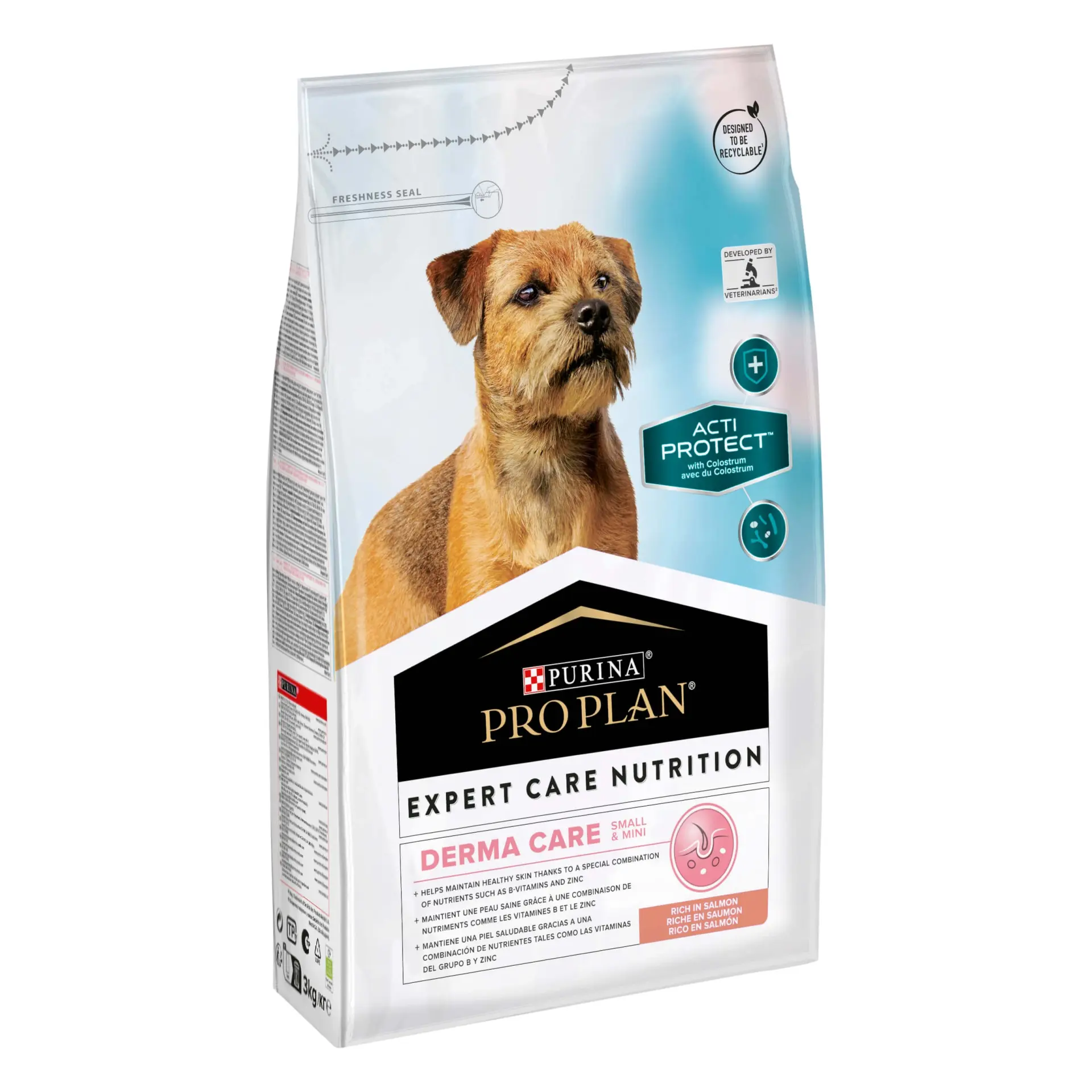 Pro Plan Small Acti Protect Derma Care Somonlu Köpek Maması 3 kg