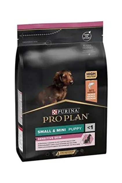 Proplan Puppy Small Mini Sensitive Skin Somonlu Köpek Maması 3 kg