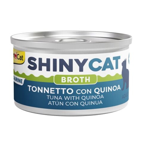 Shinycat Broth (Sos içinde) Tuna with Quinoa (Kinoalı Ton Balığı) Konserve Kedi Maması 70 gr