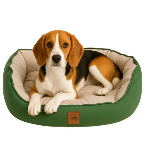 Coco Summer, Yazlık Kumaşlı, Ultra Yumuşak, Kaydırmaz Tabanlı, Yıkanabilir Kedi ve Köpek Yatağı