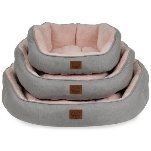 Coco, Çift Taraflı Minderli ,Ultra Yumuşak, Kaydırmaz Tabanlı, Yıkanabilir Kedi ve Köpek Yatağı