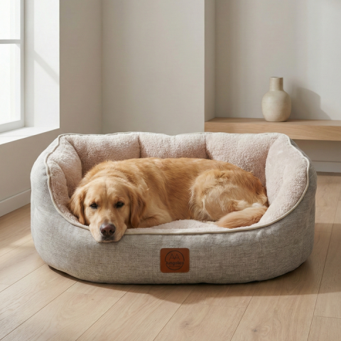 Coco, Çift Taraflı Minderli ,Ultra Yumuşak, Kaydırmaz Tabanlı, Yıkanabilir Kedi ve Köpek Yatağı