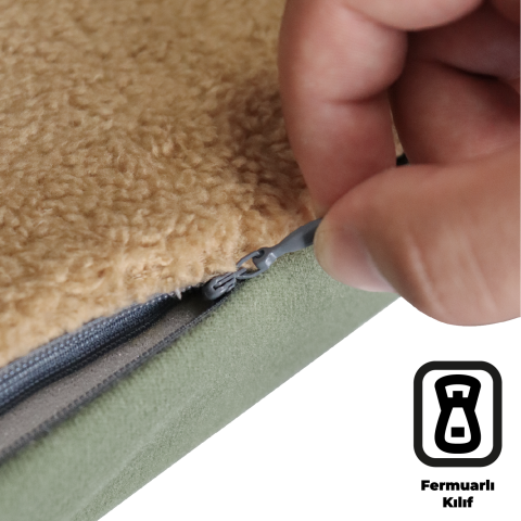 EasyMat, Çift Taraflı Kullanılabilen, Çıkarılabilir Kılıflı, Yıkanabilir, Kedi ve Köpek Matı