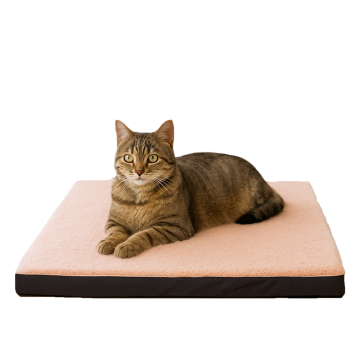 EasyMat, Çift Taraflı Kullanılabilen, Çıkarılabilir Kılıflı, Yıkanabilir, Kedi ve Köpek Matı Bej - 80*110