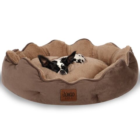 Elsa, Çift Taraflı Minderli, Ultra Yumuşak, Kaydırmaz Tabanlı, Yıkanabilir, Kedi ve Köpek Yatağı