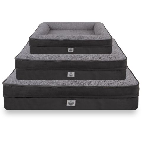 Felix, Visco Süngerli, Ultra Yumuşak, %100 Su Geçirmez Alezli, Çıkarılabilir Kılıflı, Kedi ve Köpek Yatağı