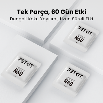 PETKIT N60 Koku Giderici 3’lü Paket P9224
