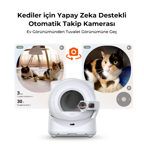 Petkit Purobot Ultra Akıllı Kedi Tuvaleti