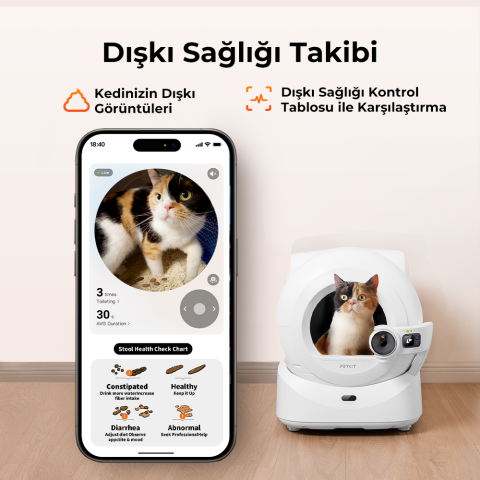 Petkit Purobot Ultra Akıllı Kedi Tuvaleti