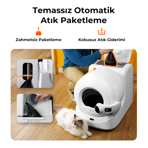 Petkit Purobot Ultra Akıllı Kedi Tuvaleti