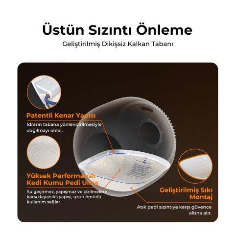 Petkit Purobot Ultra Akıllı Kedi Tuvaleti