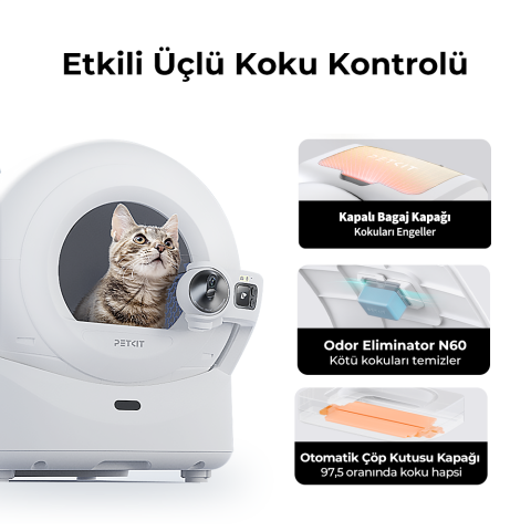 Petkit Purobot Ultra Akıllı Kedi Tuvaleti