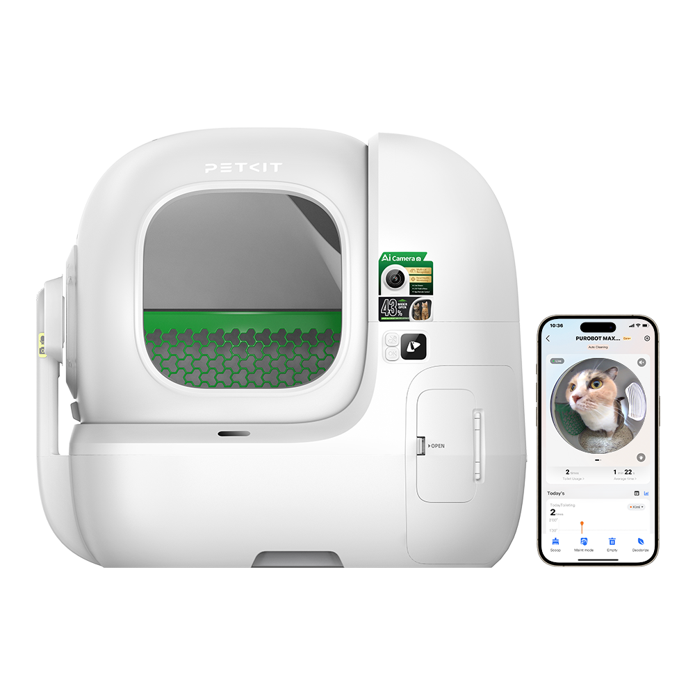 PETKIT Purobot Max Pro 2 Kameralı Akıllı Kedi Tuvaleti