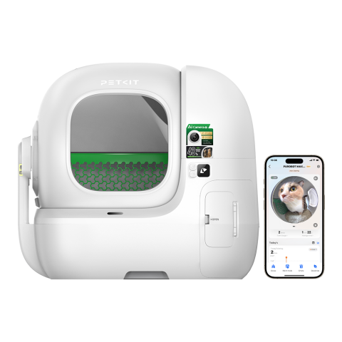 Petkit Purobot Max Pro 2 Akıllı Kedi Tuvaleti Beyaz
