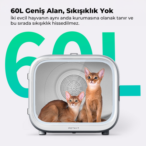 Petkit Akıllı Evcil Hayvan Kurutma Makinesi
