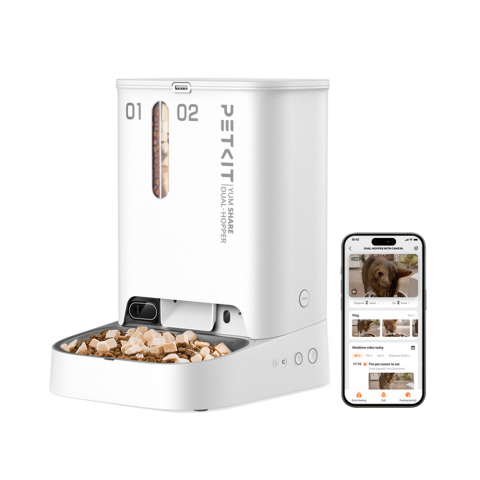 Petkit Yumshare Kameralı Çift Hazneli Akıllı Mama Kabı