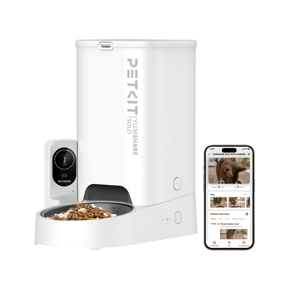 Petkit Yumshare Solo Kameralı Akıllı Mama Kabı