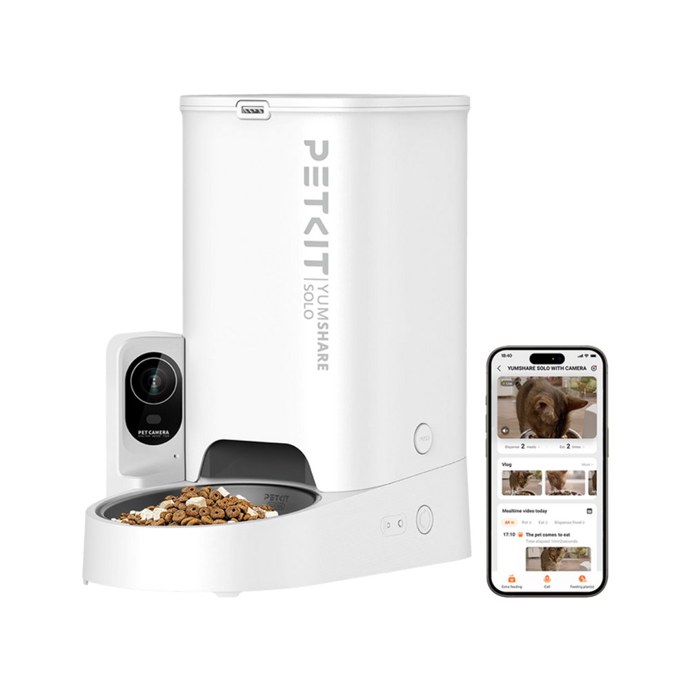 Petkit Yumshare Solo Kameralı Akıllı Mama Kabı