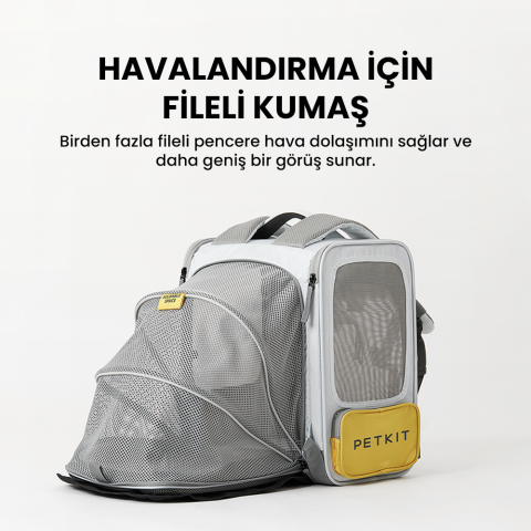 Petkit Breezy x Zone Evcil Hayvan Çantası