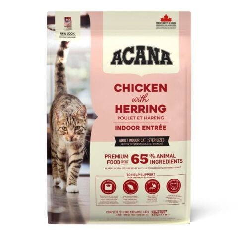 ACANA Indoor Entree Sterilised Yetişkin Kedi Maması 4,5kg