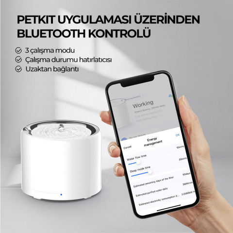 Petkit Eversweet 3 Pro Su Pınarı UVC