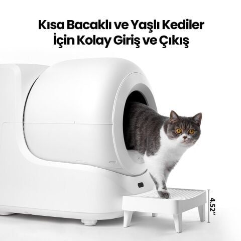 Petkit Akıllı Kedi Tuvaleti Basamağı