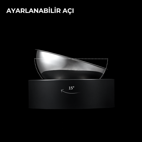 PETKIT Nano Metal Çiftli Mama Kabı