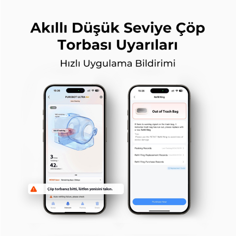 Petkit Purobot Ultra Çöp Poşeti 3 Adet