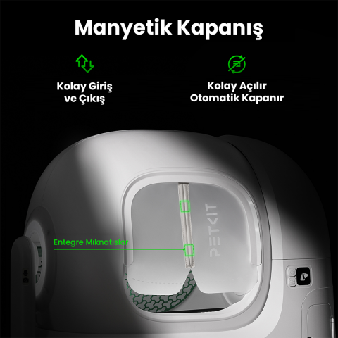 Petkit Manyetik Toz Geçirmez Perde (Max, Max 2 ve Max Pro Uyumlu)