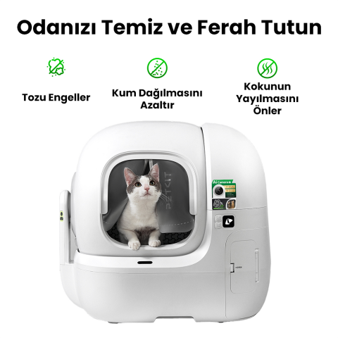 Petkit Manyetik Toz Geçirmez Perde (Max, Max 2 ve Max Pro Uyumlu)