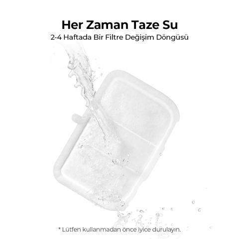 Petkit Eversweet Max & Max 2 Akıllı Su Pınarı Filtresi 5'li