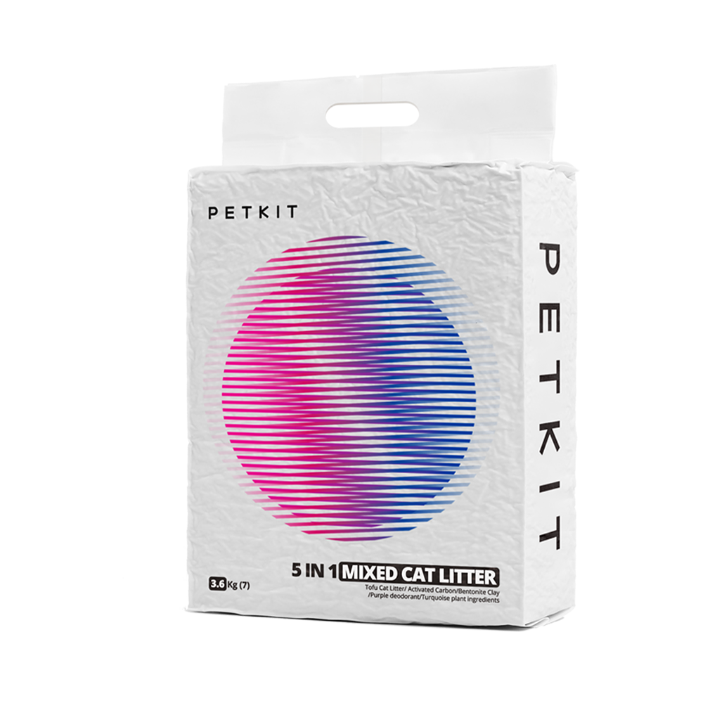 Petkit 5'i 1 Arada Aktif Karbonlu Kedi Kumu