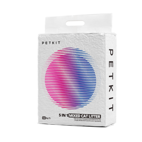 PETKIT 5’i 1 Arada Aktif Karbonlu Kedi Kumu 3,6 kg