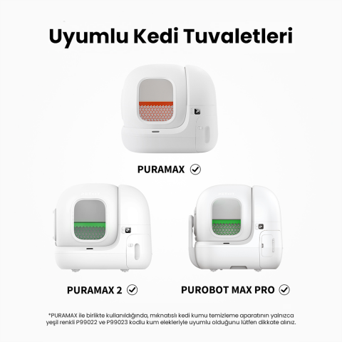 PETKIT P99023 İnce Kum Eleği ve Manyetik Boşaltma Seti