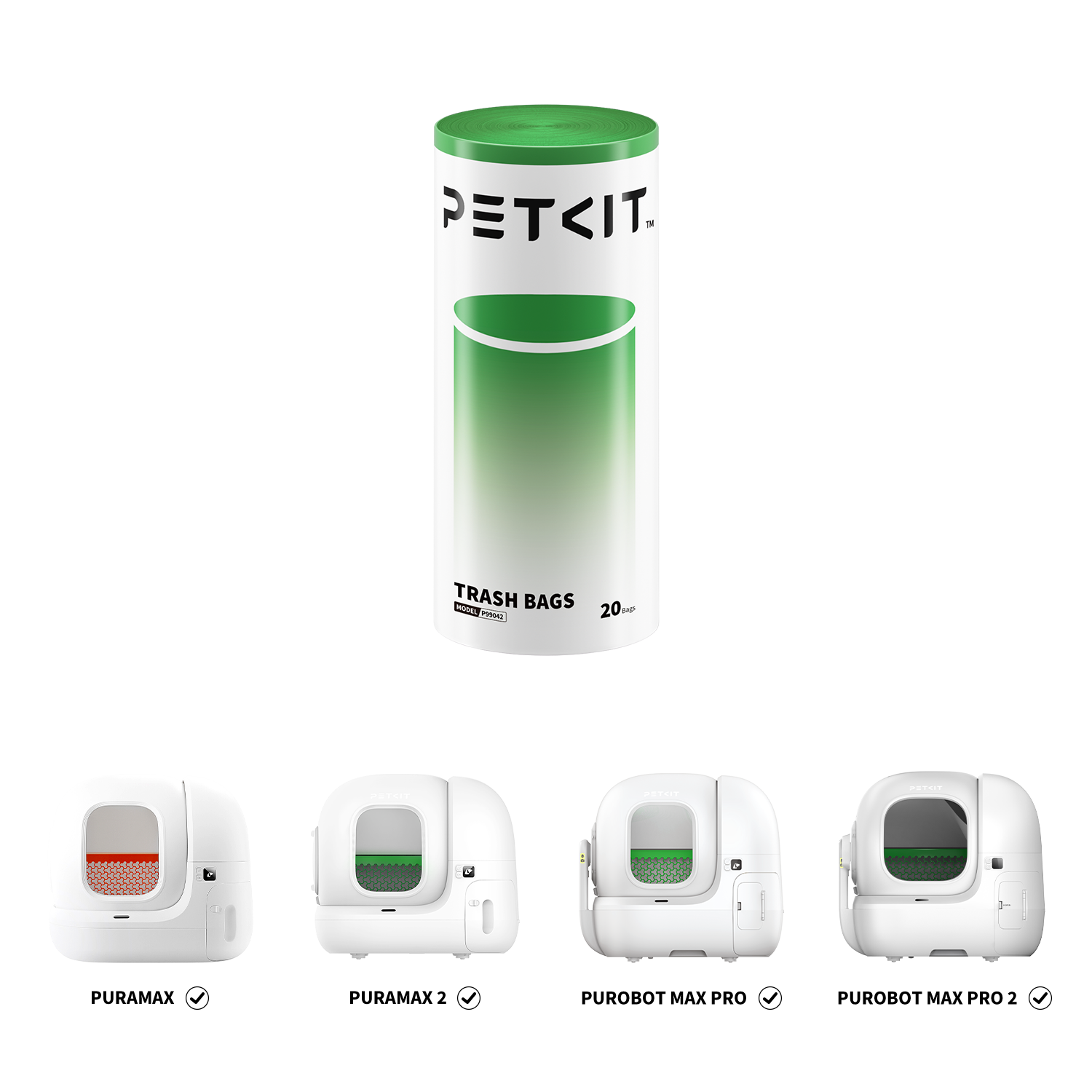 PETKIT Çöp Poşeti 20 Adet P99042