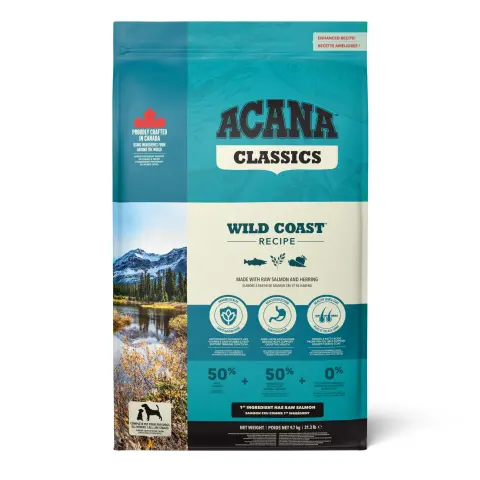 ACANA Classics - Wild Coast Köpek Maması 9,7 kg - Tüm Irk ve Yaşam Evreleri İçin