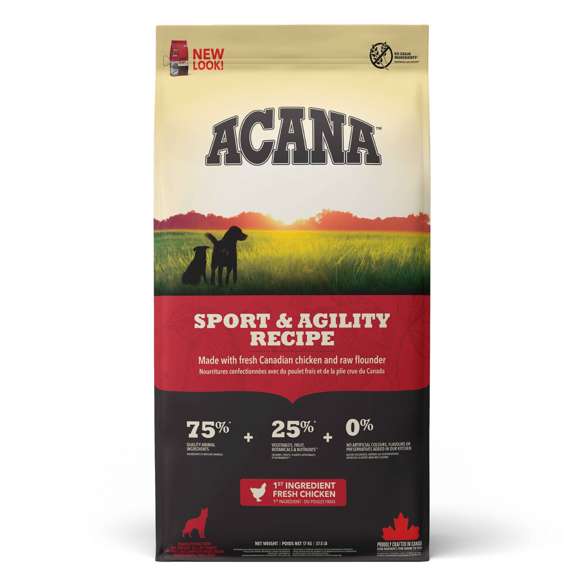 ACANA Heritage - Sport Agility 17 kg - Fazla Hareketli Köpekler için