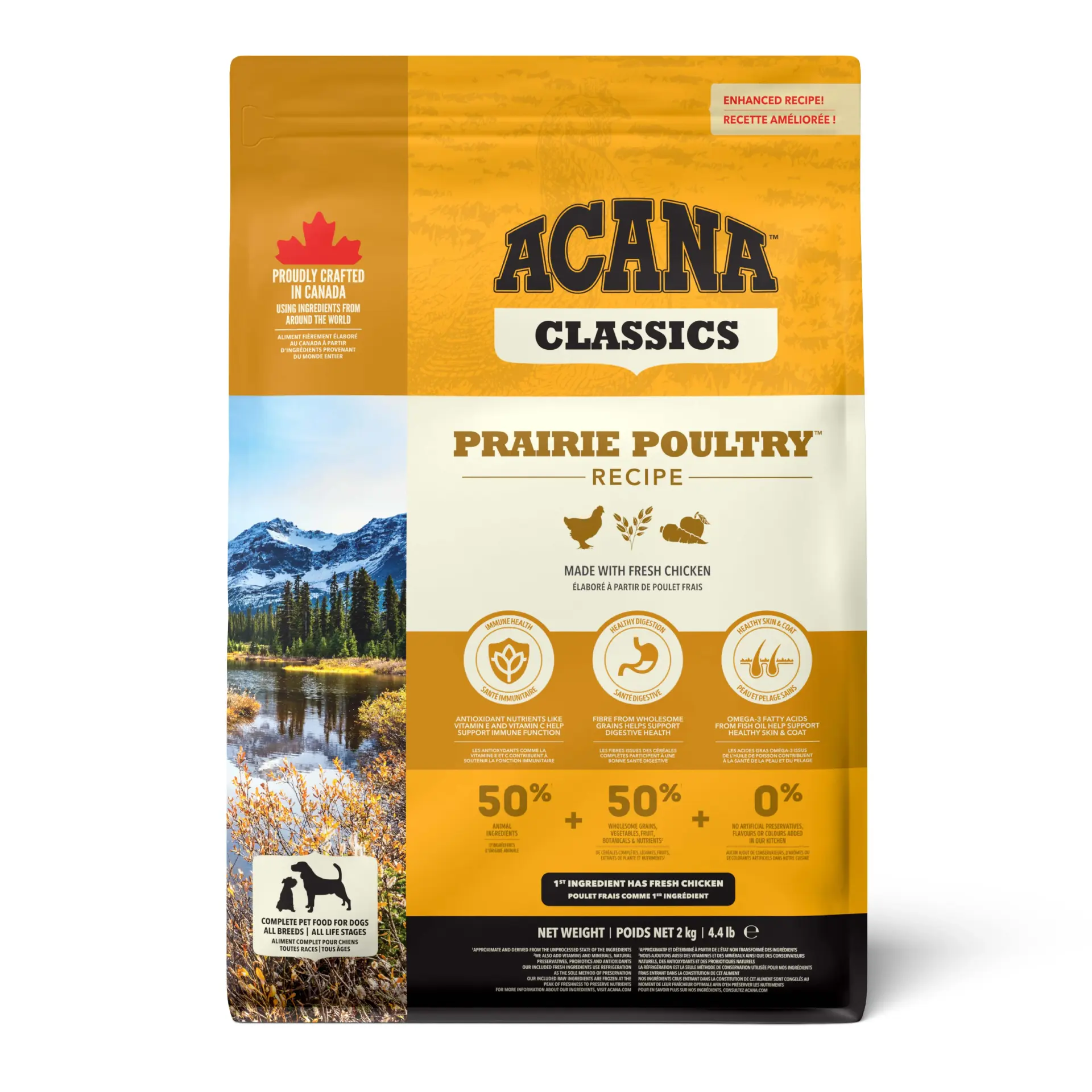 ACANA Classics - Prairie Poultry Köpek Maması 2 kg - Tüm ırk ve yaşam evreleri için