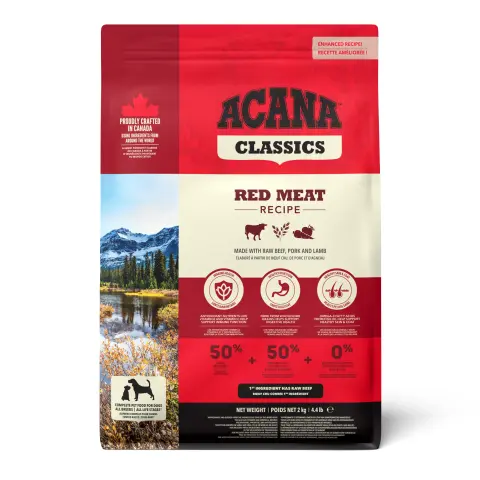 ACANA Classics - Red Meat Köpek Maması 2 kg - Tüm ırk ve yaşam evreleri için