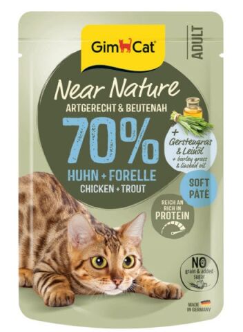 Gimcat Near Nature Tavuklu&Alabalıklı 85 Gr