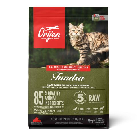ORIJEN Tundra Kedi Maması 1,8kg - Tüm ırk ve yaşam evreleri için