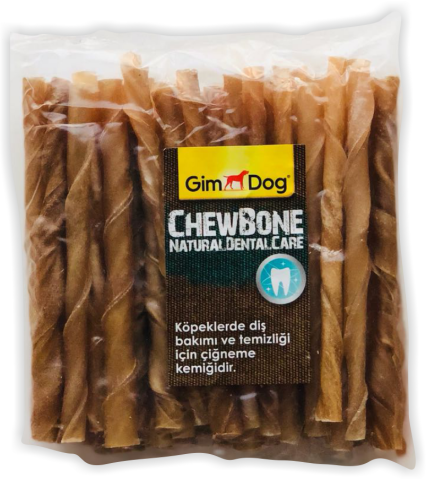 GimDog Mordimi Burgu Çubuk 6 gr 50 li Naturel