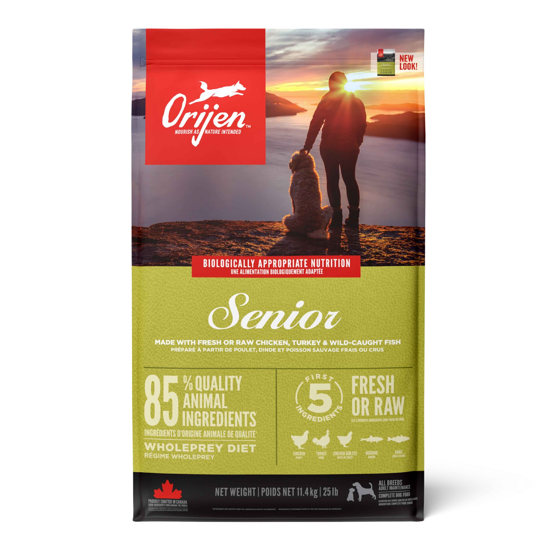 ORIJEN Senior 11,4kg - Yaşlı Köpek Maması