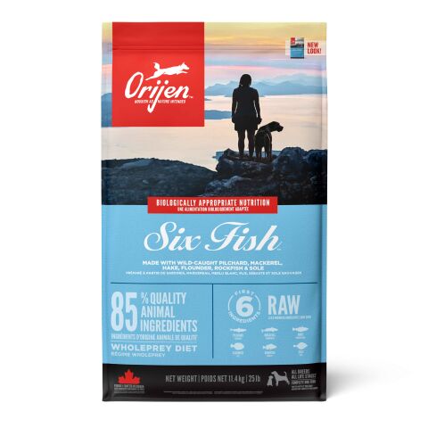 ORIJEN Six Fish Köpek Maması 11,4kg - Tüm ırk ve yaşam