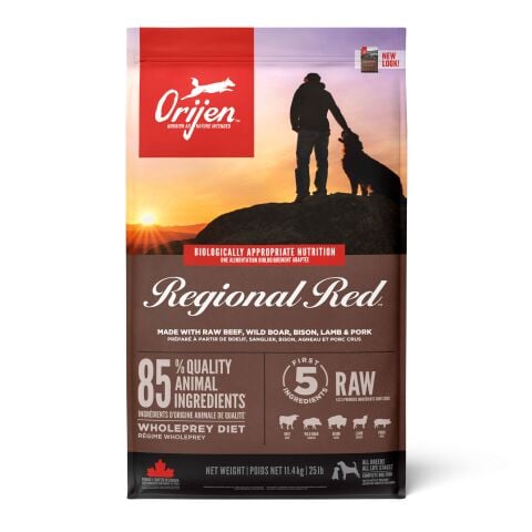 ORIJEN Regional Red Köpek Maması 11,4kg - Tüm ırk ve yaşam evreleri için